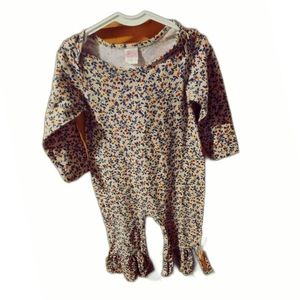 24 m Romper Ric Rac & Ruffles